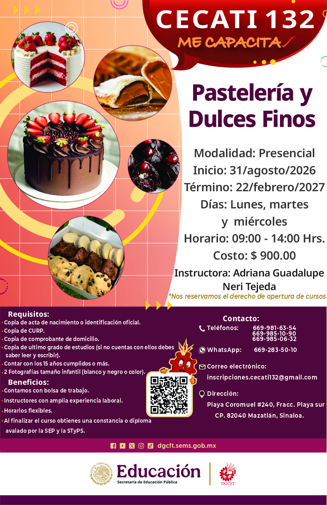 Pastelería y Dulces Finos